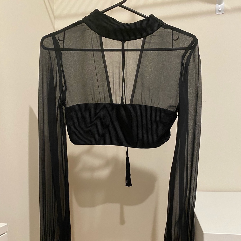 Indah Silk Crop Top